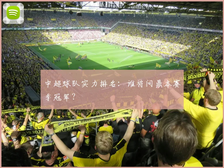 中超球队实力排名:谁将问鼎本赛季冠军?