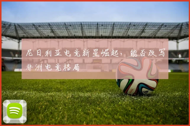 尼日利亚电竞新星崛起,能否改写非洲电竞格局