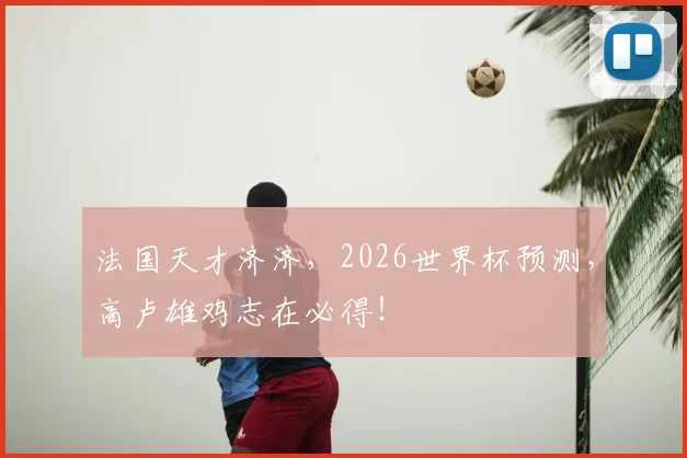 法国天才济济，2026世界杯预测，高卢雄鸡志在必得！